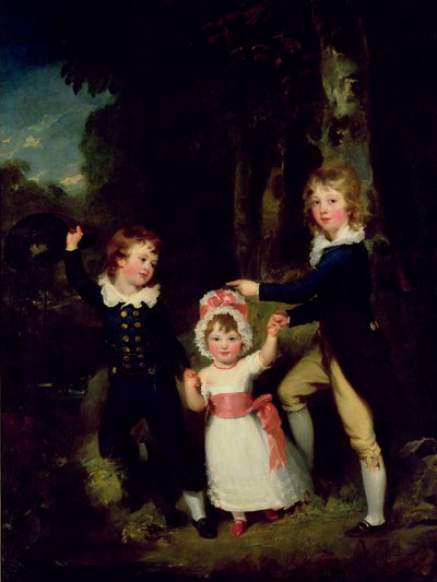 Portrait of the Children of Lord George Cavendish by Thomas Lawrence